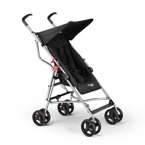 Carrinho Guarda-Chuva Plus até 15kg Preto Multikids Baby - BB327OUT [Reembalado]