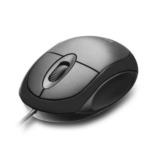 Mouse Com Fio Classic Conexão USB 1200dpi Cabo de 120cm 3 Botões Preto - MO300OUT [Reembalado]