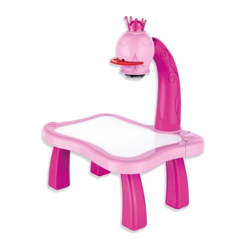 Mesa Projetora Para Desenhar Rosa Play e Learn Multikids - BR1601OUT [Reembalado]