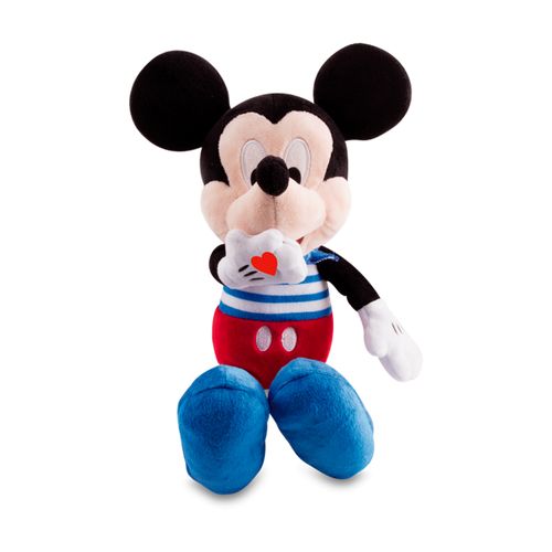 Pelúcia Disney Mickey Kiss Kiss com Mecanismo Multikids - BR1449OUT [Remanufaturado]