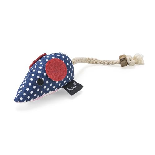 Brinquedo De Pelúcia Para Gatos Ratinho Deco Azul Mimo - PP240OUT - [Reembalado]
