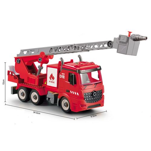 Caminhão de Bombeiro City Machine Com Luz E Som Multikids - BR1786OUT [Remanufaturado]
