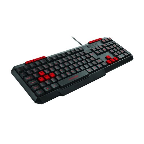 Teclado Gamer Multimídia Slim Vermelho Multilaser - TC242OUT [Remanufaturado com garantia]