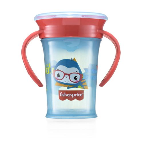 Copo de Treinamento 360 First Moments Sweet 210 ml Azul Fisher Price - BB1020OUT [Reembalado]