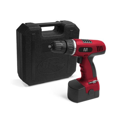 Kit Maleta Parafusadeira e Furadeira 12v Bateria de Lítio 16 Níveis de Torque com Brocas e Bits Vermelho Multi - HO045OUT [Reembalado]
