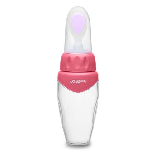 Colher Dosadora para Papinha Funny Meal Rosa Multikids Baby - BB068X [Reembalado]