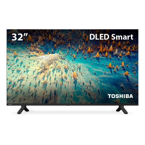Smart Tela DLED 32'' HD Toshiba 32V35KB  VIDAA 2 HDMI 2 USB Wi-Fi - TB007OUT [Reembalado]