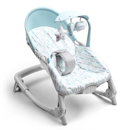 Cadeira de Descanso e Balanço Spice Dobrável 0-18kgs Azul Multikids Baby - BB292OUT [Reembalado]