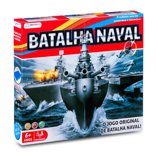 Jogo Batalha Naval Multikids - BR1287OUT [Reembalado]