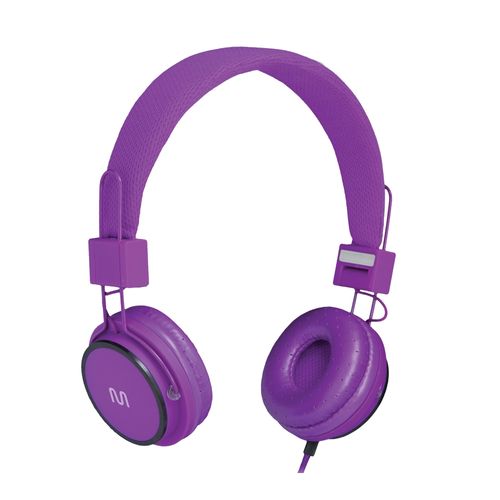 Fone De Ouvido Com Microfone Headfun Roxo P2 Multilaser - PH090OUT [Reembalado]