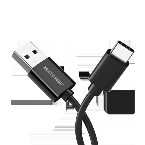 Cabo Usb Type-C Macho X Usb-A Macho 1.2Cm Multilaser - WI349OUT [Reembalado]