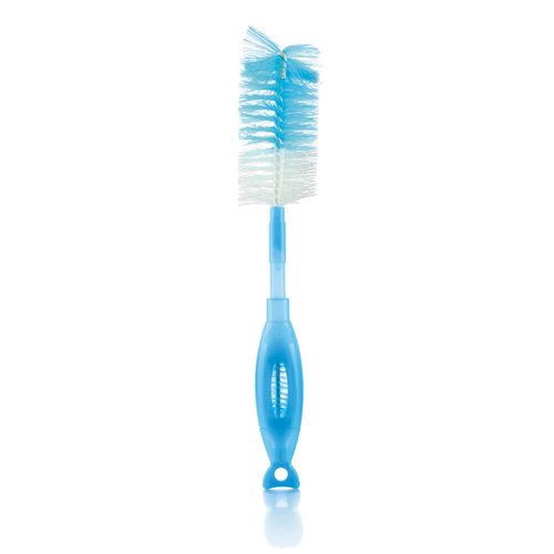Escova Limpa Mamadeira e Bico Soft Clean 2 em 1 Azul Multikids Baby - BB153OUT [Reembalado]