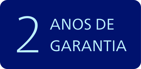 2 anos de garantia